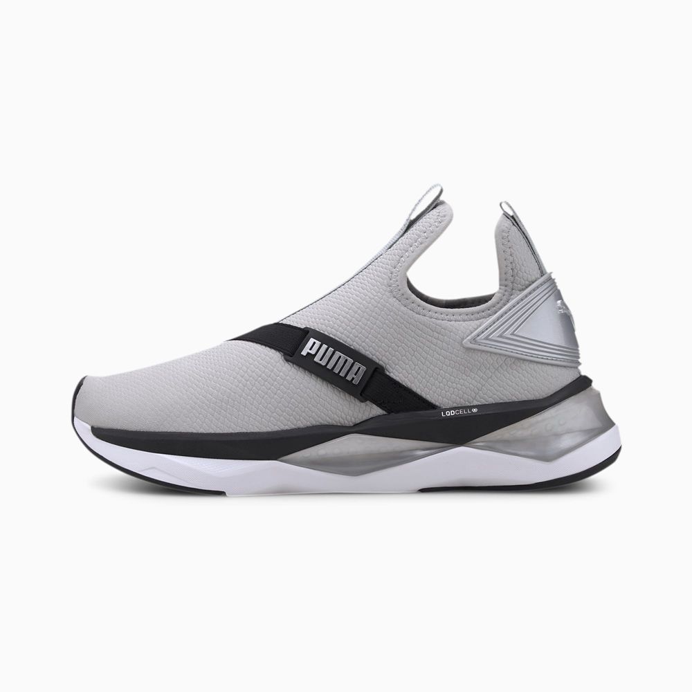 Puma LQDCELL Shatter Mid Cut Női Edzőcipő - Szürke/Fekete ( Hungary - AODYH6324 )